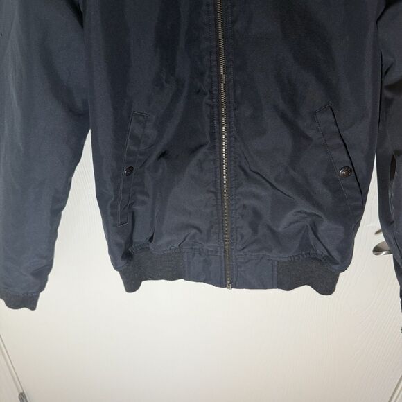 Levi's Men's Lined Thermore Full Zip Bomber Flight Jacket Black Sz Small - Picture 2 of 10